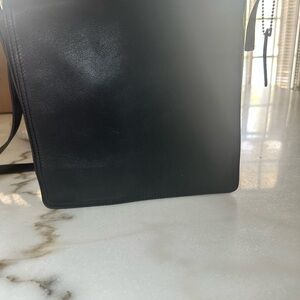 Coach Black Leather Crossbody Bag